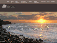 Tablet Screenshot of montereyfinancial.com